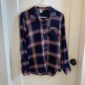 Gap Flannel Blouse